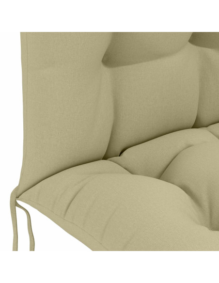 Cuscino per Lounger Sole PUTTEN 100% Poliestere Verde chiaro