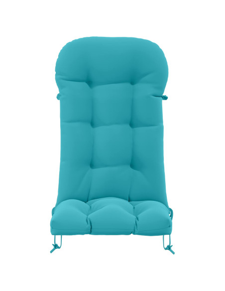 Cuscino per Lounger Sole PUTTEN 100% Poliestere Turchese