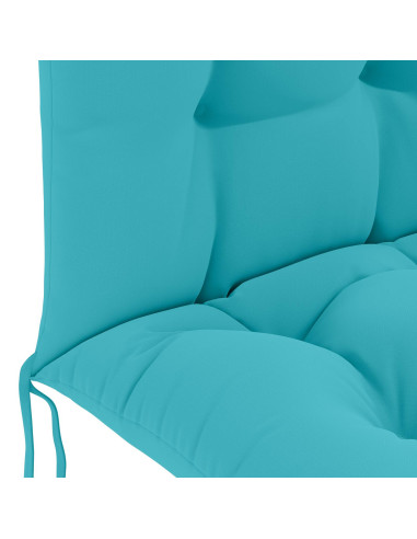 Cuscino per Lounger Sole PUTTEN 100% Poliestere Turchese