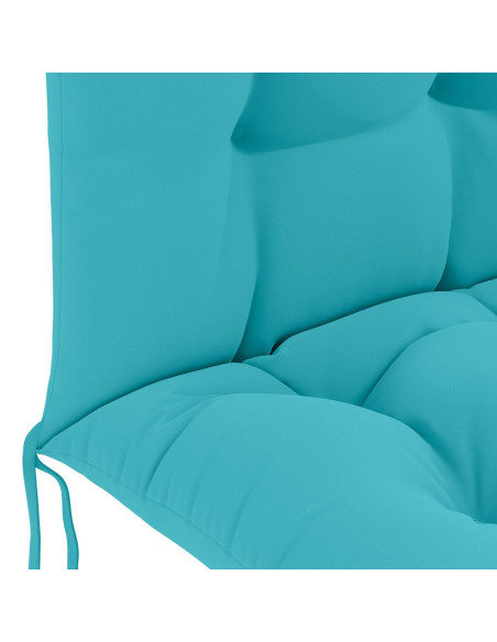 Cuscino per Lounger Sole PUTTEN 100% Poliestere Turchese