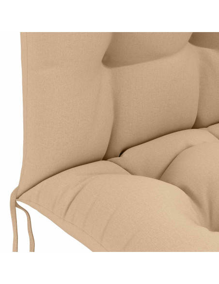 Cuscino per Lounger Sole PUTTEN 100% Poliestere Sabbia