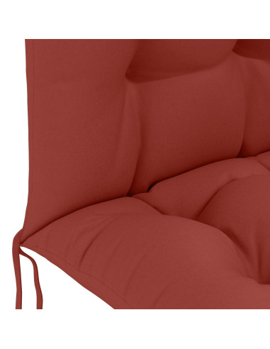 Cuscino per Lounger Sole PUTTEN 100% Poliestere Rosso