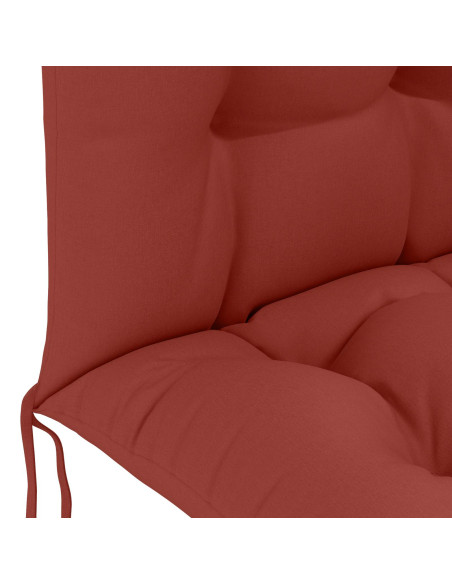 Cuscino per Lounger Sole PUTTEN 100% Poliestere Rosso