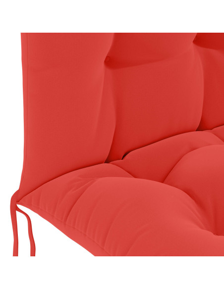 Cuscino per Lounger Sole PUTTEN 100% Poliestere Rosso