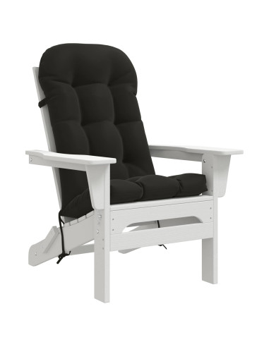 Cuscino per Lounger Sole PUTTEN 100% Poliestere Nero