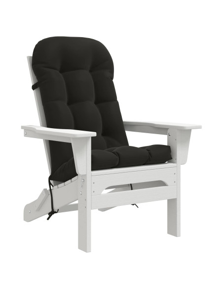 Cuscino per Lounger Sole PUTTEN 100% Poliestere Nero