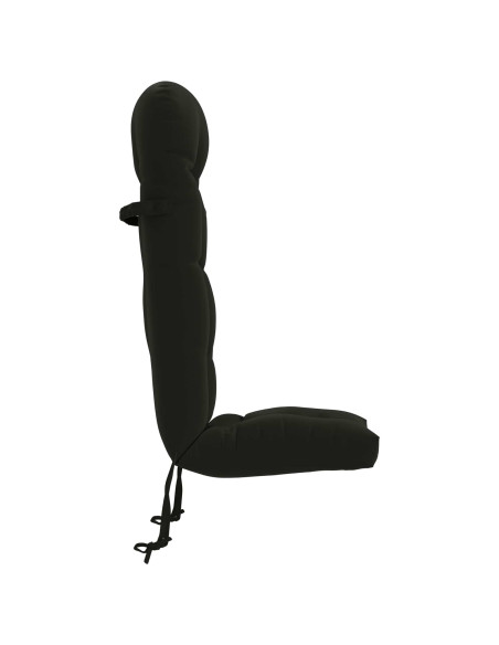 Cuscino per Lounger Sole PUTTEN 100% Poliestere Nero