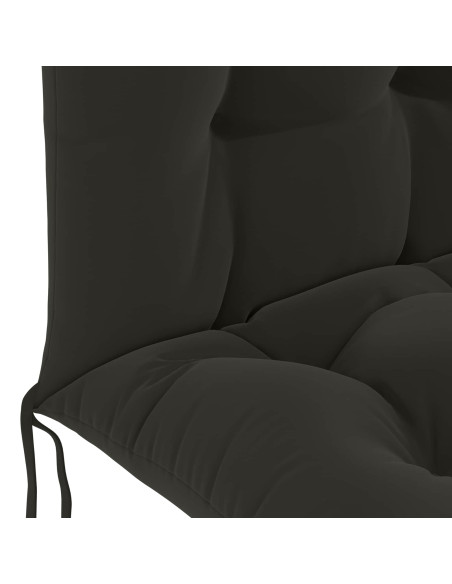Cuscino per Lounger Sole PUTTEN 100% Poliestere Nero