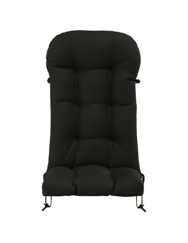 Cuscino per Lounger Sole PUTTEN 100% Poliestere Nero