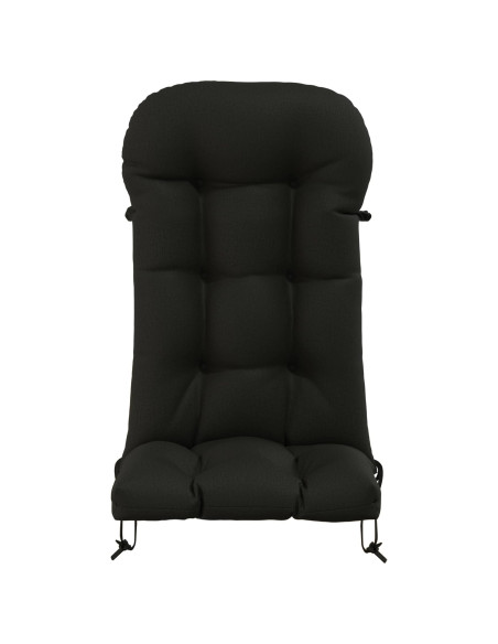 Cuscino per Lounger Sole PUTTEN 100% Poliestere Nero
