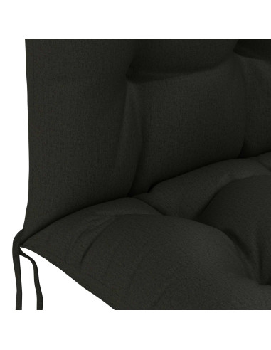 Cuscino per Lounger Sole PUTTEN 100% Poliestere Nero