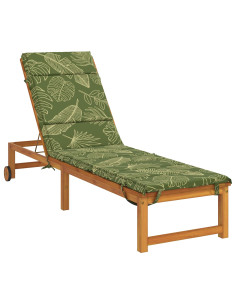 Cuscino per Lettino GEMERT 100% Poliestere Design a foglia 2