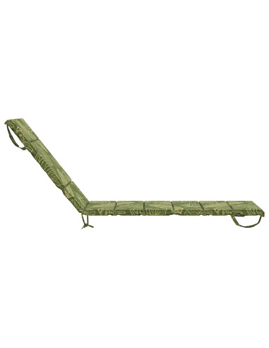 Cuscino per Lettino GEMERT 100% Poliestere Design a foglia