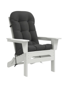 Cuscino per Lounger Sole PUTTEN 100% Poliestere Antracite 2
