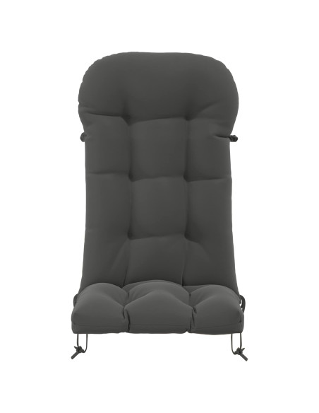 Cuscino per Lounger Sole PUTTEN 100% Poliestere Antracite