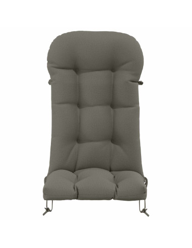 Cuscino per Lounger Sole PUTTEN 100% Poliestere Grigio
