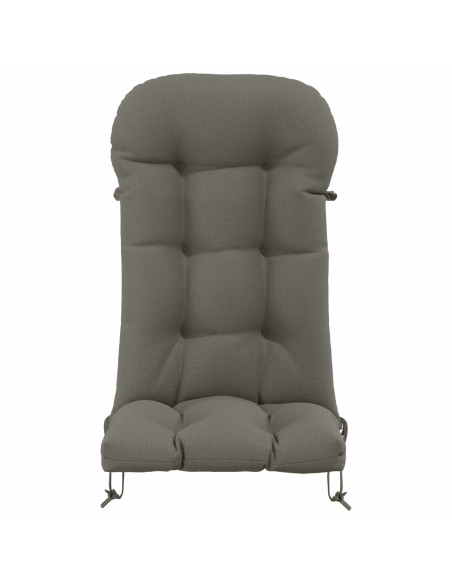 Cuscino per Lounger Sole PUTTEN 100% Poliestere Grigio
