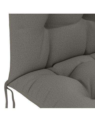 Cuscino per Lounger Sole PUTTEN 100% Poliestere Grigio