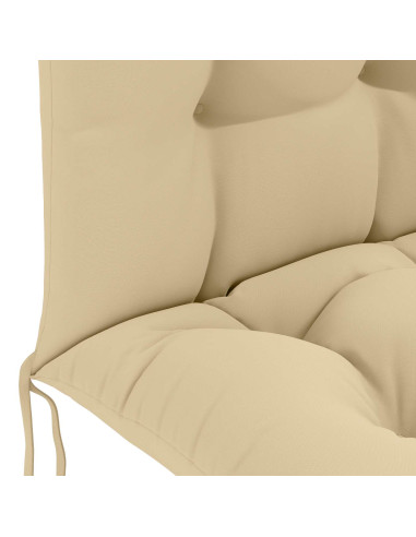 Cuscino per Lounger Sole PUTTEN 100% Poliestere Beige