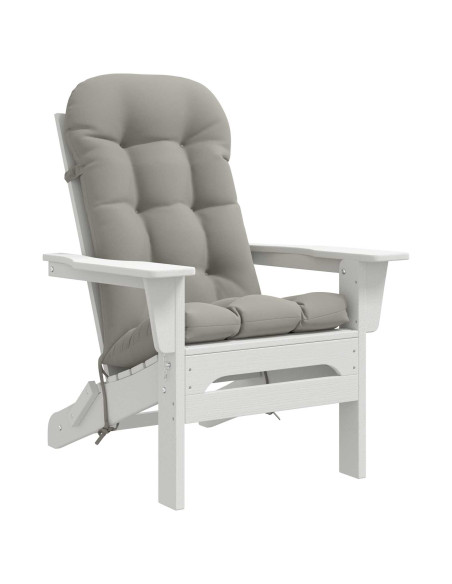 Cuscino per Lounger Sole PUTTEN 100% Poliestere Grigio