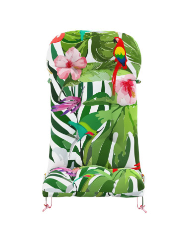 Cuscino per Lounger Sole PUTTEN 100% Poliestere Multicolore