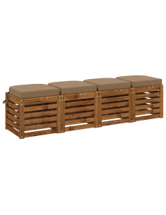 Cuscini per sedile a 4 pezzi SOEST 4 pcs 100% Poliestere 2