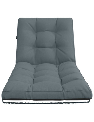 Cuscino per Lettino VIANEN 100% Poliestere Blu 200 x 70 x 8 cm