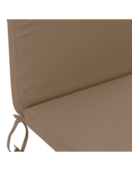 Cuscino per Lounger Sole GEMERT 100% Poliestere Tortora