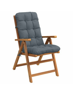 Cuscini per Sedia Alta in 2 Pezzi VIANEN 2 pcs 100% Poliestere 2