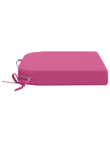 Cuscini per sedile a 4 pezzi SOEST 4 pcs 100% Poliestere Rosa