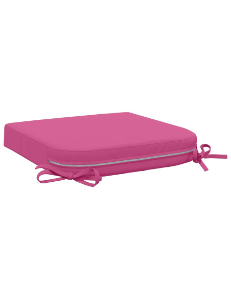 Cuscini per sedile a 4 pezzi SOEST 4 pcs 100% Poliestere Rosa