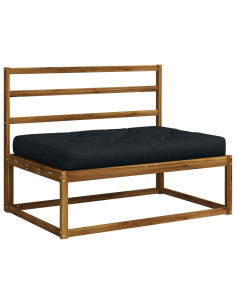 Cuscino per Pallet VIANEN 100% Poliestere Blu Scuro 2