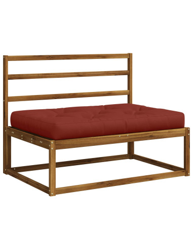 Cuscino per Pallet VIANEN 100% Poliestere Rosso