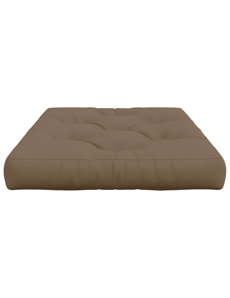 Cuscino per Pallet VIANEN 100% Poliestere Tortora