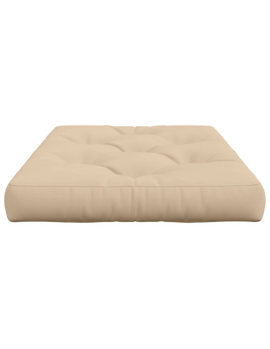 Cuscino per Pallet VIANEN 100% Poliestere Crema