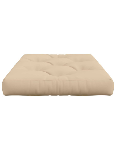 Cuscino per Pallet VIANEN 100% Poliestere Crema