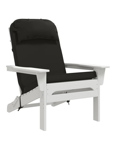 Cuscino per Lounger Sole 100% Poliestere Nero 55 x 124 x 5 cm