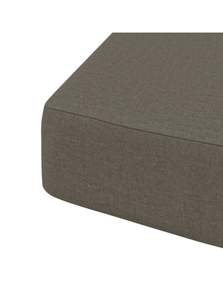 Cuscini per sedile a 4 pezzi SOEST 4 pcs 100% Poliestere Grigio