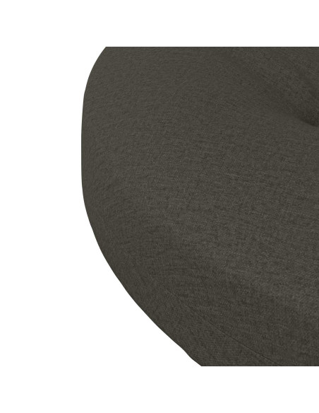 Cuscini per Sedia in 4 Pezzi 4 pz 100% Poliestere Antracite