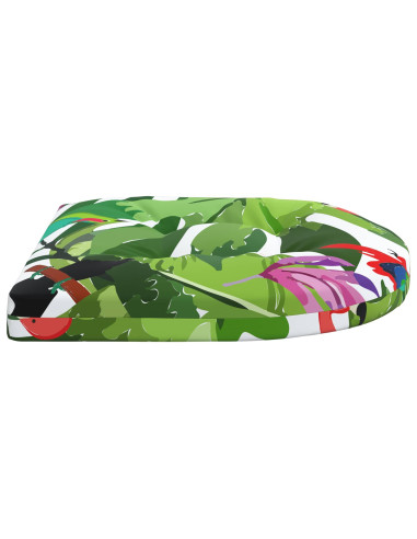 Cuscini per Sedia in 4 Pezzi 4 pz 100% Poliestere Multicolore