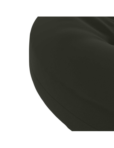 Cuscini per Sedia in 4 Pezzi 4 pz 100% Poliestere Nero