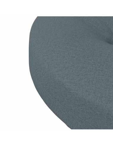 Cuscini per Sedia in 4 Pezzi 4 pz 100% Poliestere Blu