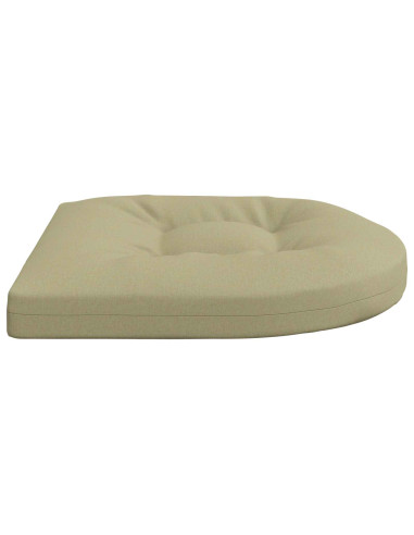 Cuscini per Sedia in 4 Pezzi 4 pz 100% Poliestere Verde chiaro