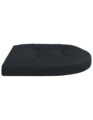 Cuscini per Sedia in 4 Pezzi 4 pz 100% Poliestere Blu Scuro