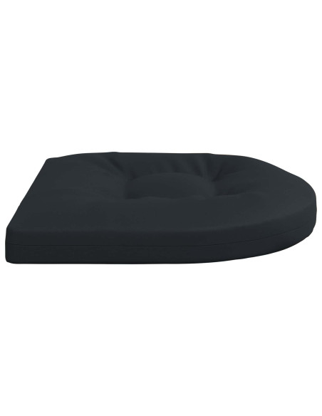 Cuscini per Sedia in 4 Pezzi 4 pz 100% Poliestere Blu Scuro