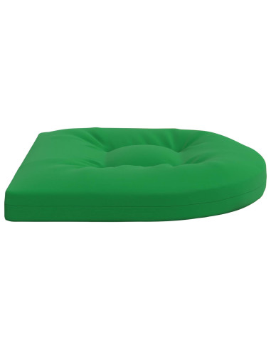 Cuscini per Sedia in 4 Pezzi 4 pz 100% Poliestere Verde