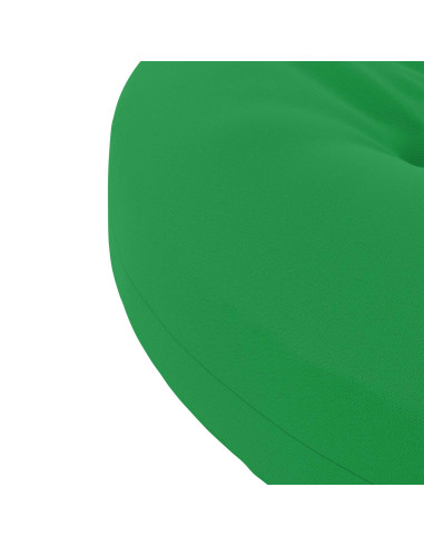 Cuscini per Sedia in 4 Pezzi 4 pz 100% Poliestere Verde