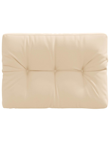 Cuscino per schienale di pallet VIANEN 100% Poliestere Crema
