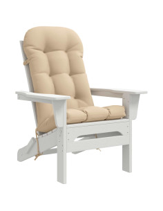 Cuscino per Lounger Sole PUTTEN 100% Poliestere Crema 2
