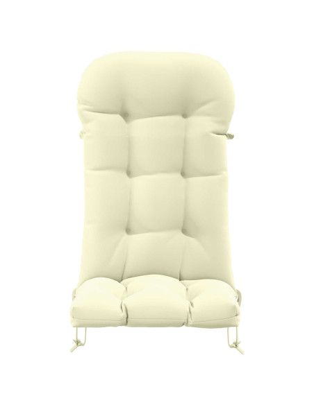 Cuscino per Lounger Sole PUTTEN 100% Poliestere Crema